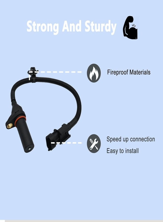 HiSport 39180-2B000 Crankshaft Position Sensor Compatible with Hyundai Accent 2012-2015, Elantra 2011-2015, Elantra GT 2014-2015, Tucson 2014-2015, Veloster, Kia Forte Forte5 Rio Sou Rondo Seltos - Image 2